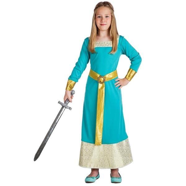 DISFRAZ PRINCESA MEDIEVAL INFANTIL