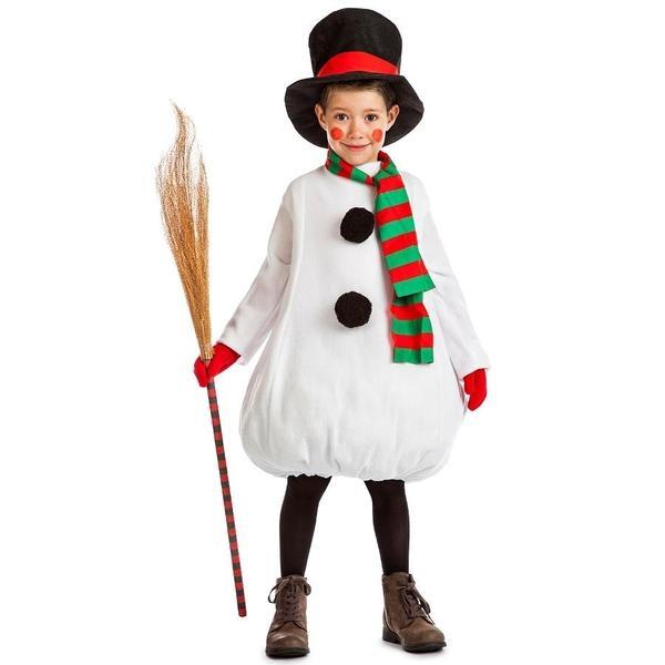 DISFRAZ MUÑECO NIEVE INFANTIL