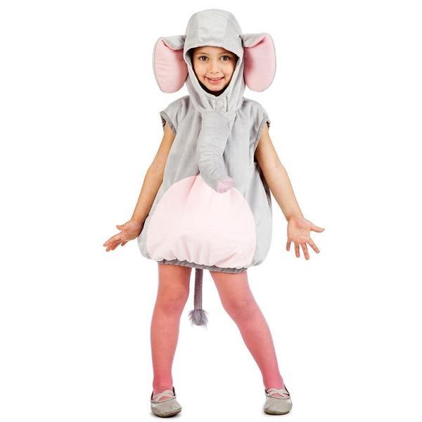 DISFRAZ ELEFANTE PELUCHE INFANTIL