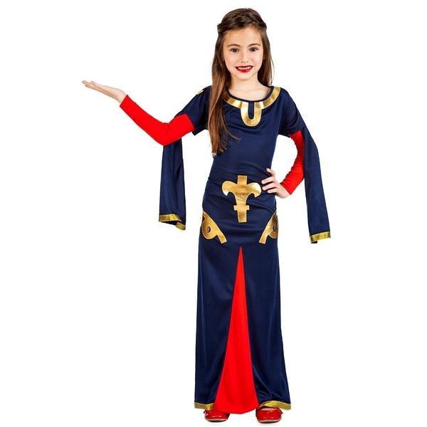 DISFRAZ MEDIEVAL CARTA AZUL INFANTIL