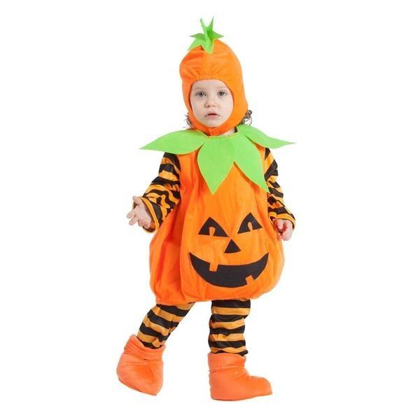 DISFRAZ CALABAZA PELUCHE HALLOWEEN INFANTIL