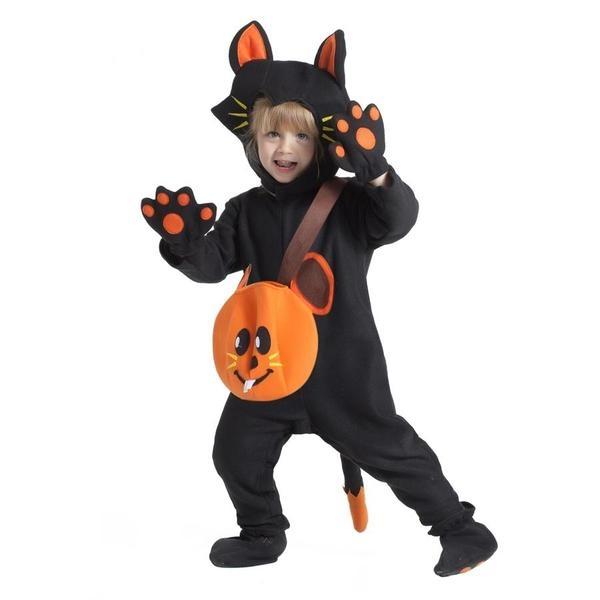 DISFRAZ GATO CON BOLSO INFANTIL