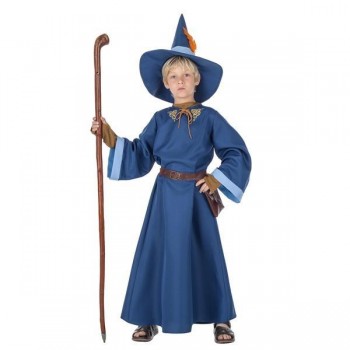 DISFRAZ MAGO AZUL INFANTIL
