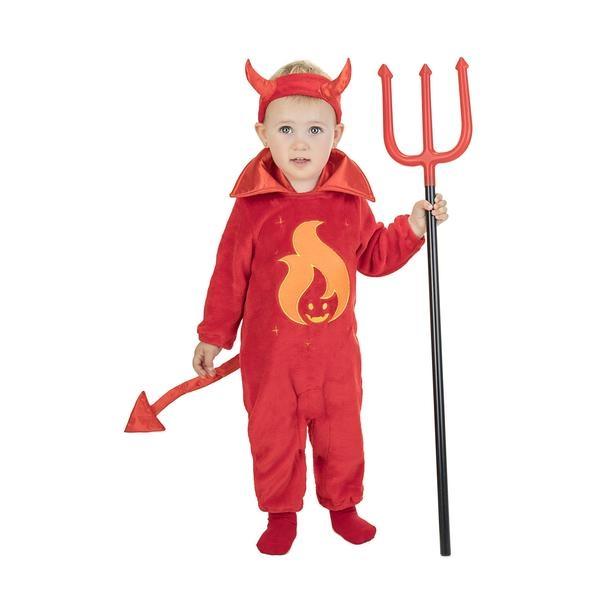 DISFRAZ DIABLO FUEGO BEBÉ