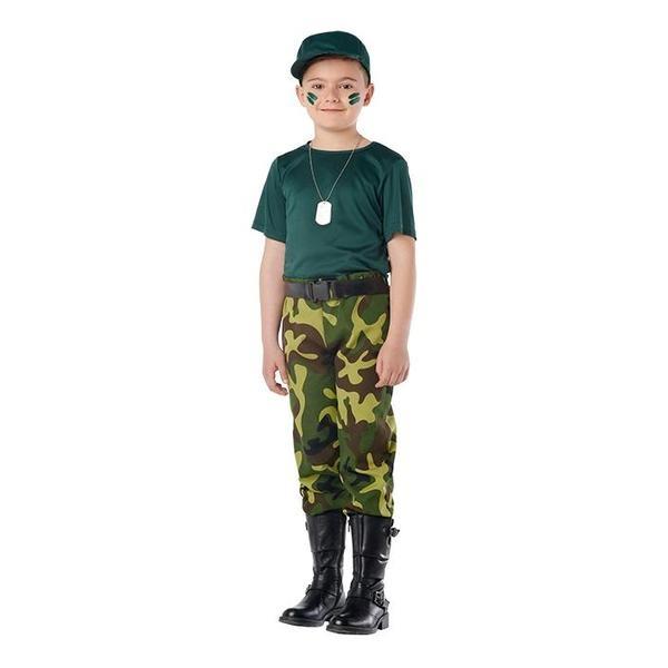 DISFRAZ PARAMILITAR PARA NIÑO