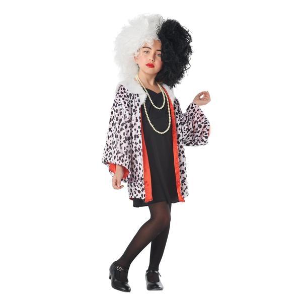 DISFRAZ CRUELLA NIÑA