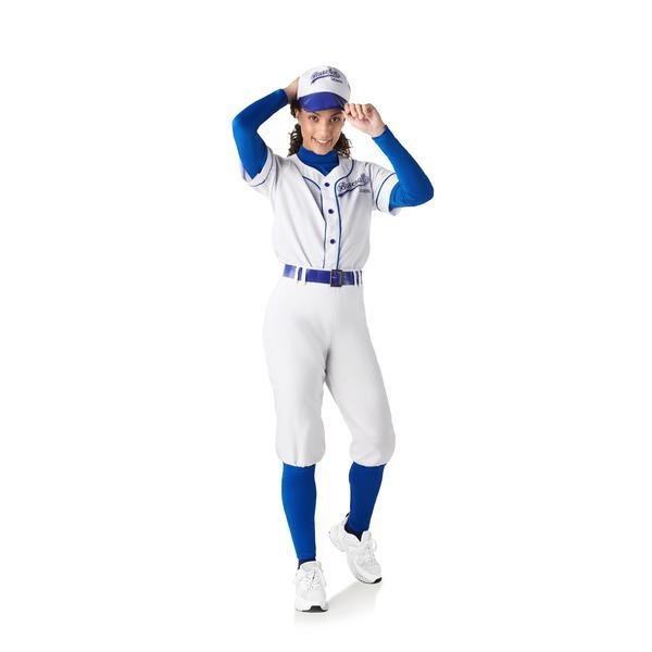 DISFRAZ JUGADORA DE BEÍSBOL MUJER