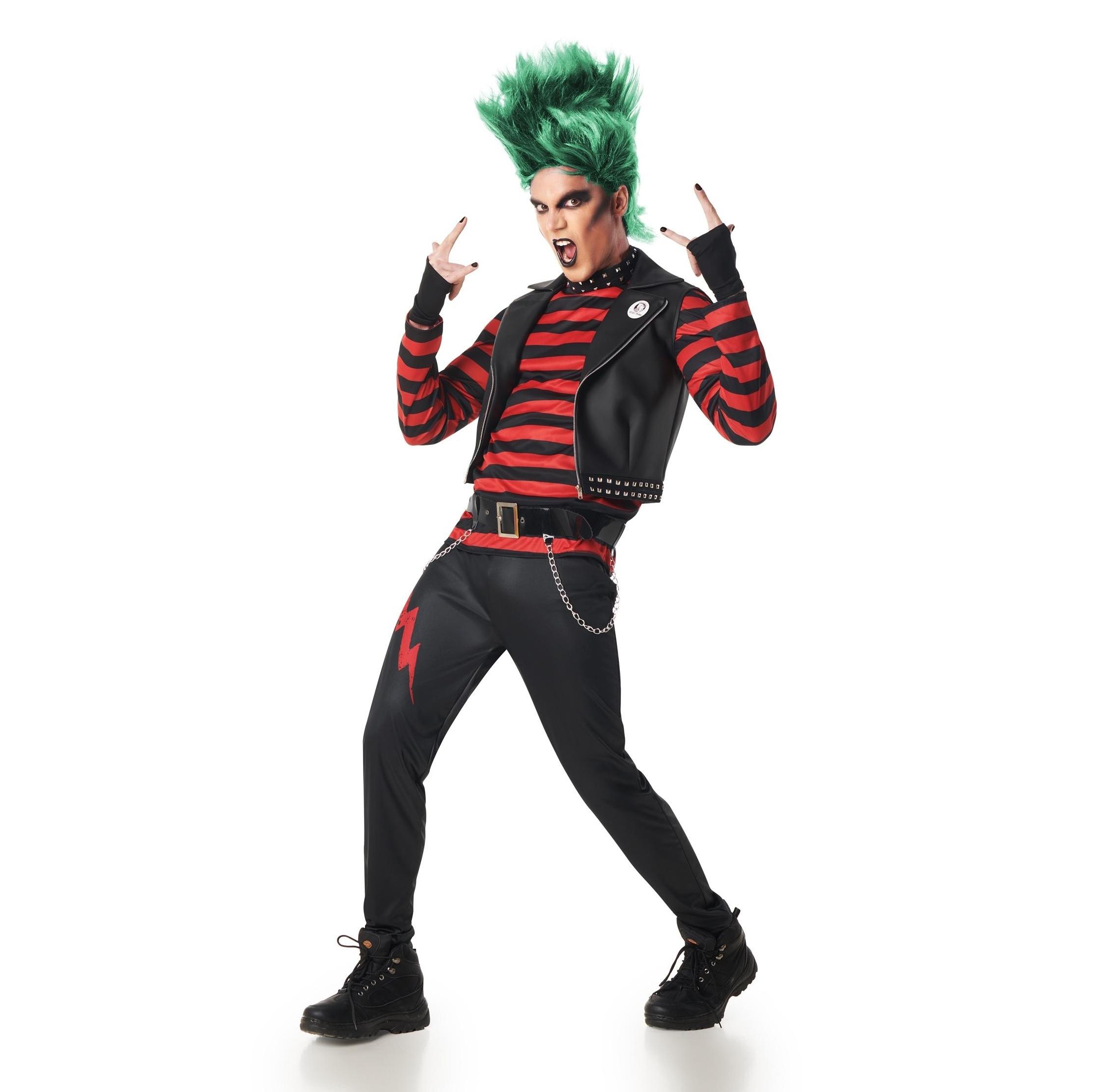 DISFRAZ PUNKY ROCKERO DE HOMBRE