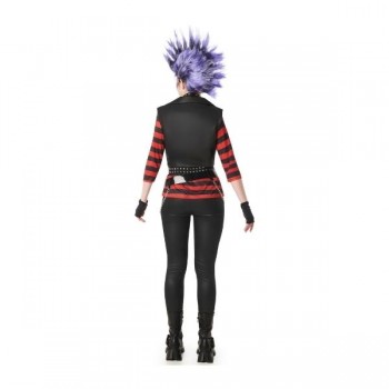 DISFRAZ PUNKY ROCKERA DE LOS 80 ADULTO