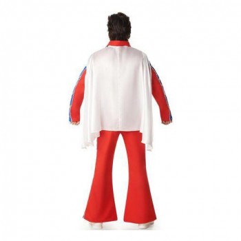 MONO DE HOMBRE BALA CIRCO RETRO CON ESTRELLAS Y CAPA