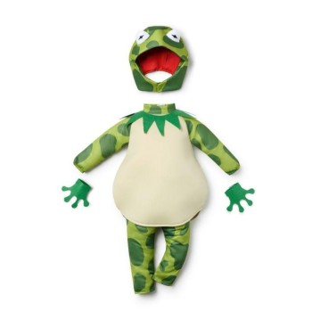 DISFRAZ DE BEBÉ RANITA VERDE