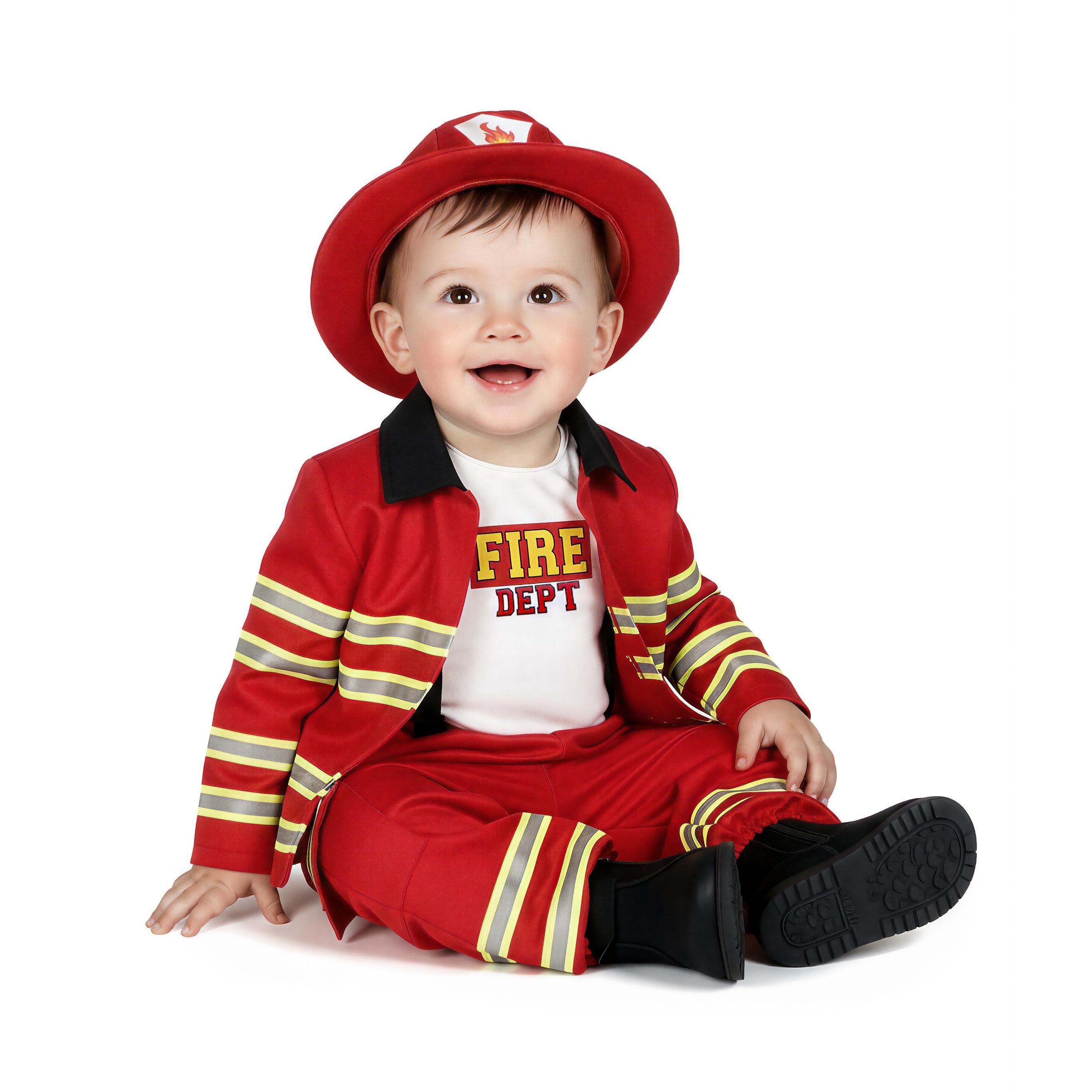 DISFRAZ BOMBERO BEBÉ
