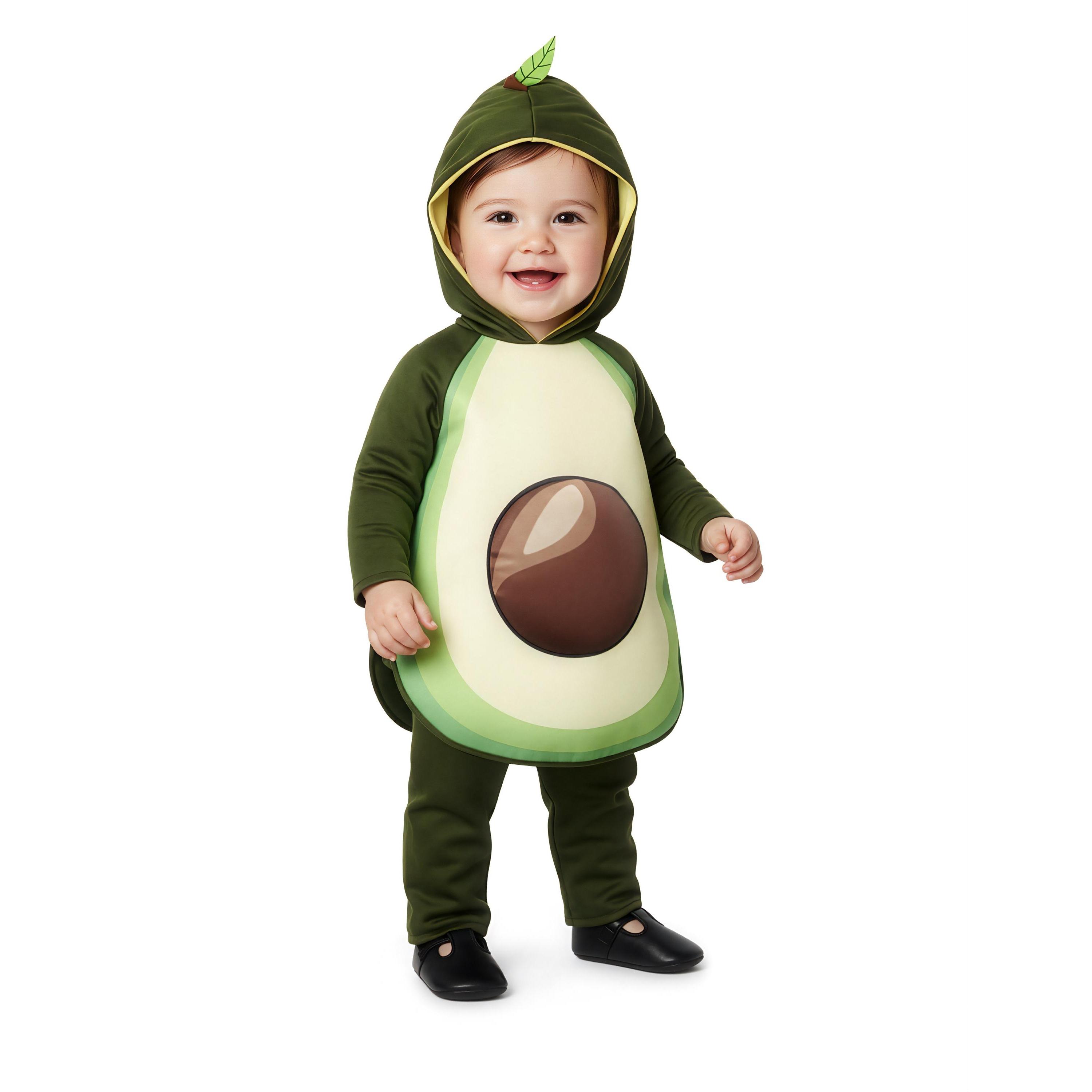 DISFRAZ DE AGUACATE PARA BEBÉ