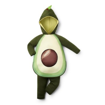 DISFRAZ DE AGUACATE PARA BEBÉ