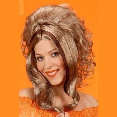 PELUCA MECHAS CASTAÑAS ESTILO CATHERINE