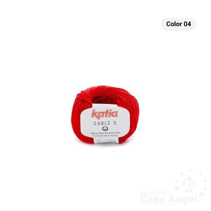 HILO ROJO DE ALGODÓN 100% 50g