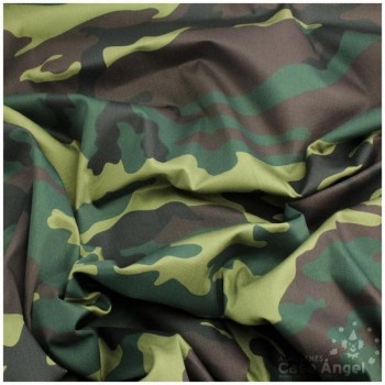 TELA SARGA CAMUFLAJE MILITAR SELVA 150cm