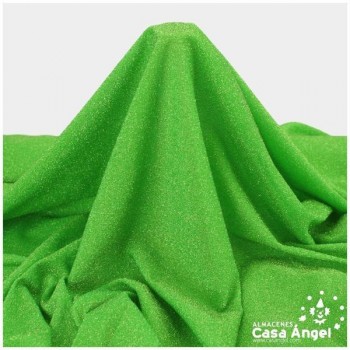 LAMÉ DE PUNTO PISTACHO CON LÚREX SERIE CARIBE 150cm