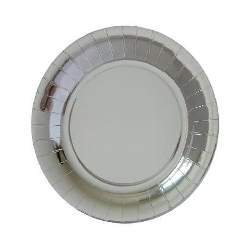 PLATOS DESECHABLES PLATA