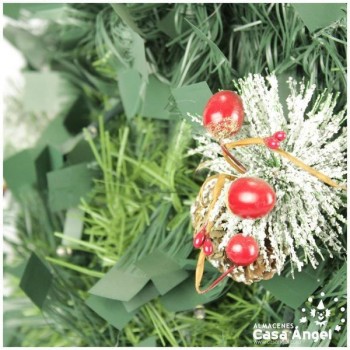 ÁRBOL DE NAVIDAD CÓNICO CON ILUMINACIÓN 130cm