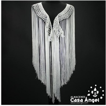 CINTA FLECADA COLOR BLANCO ADULTO