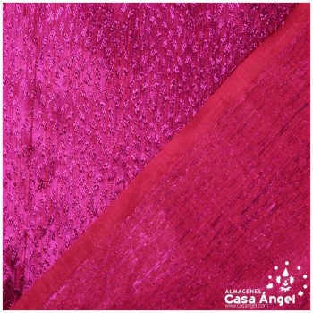 TELA TOPAZ FUCSIA TEXTURIZADA BRILLANTE 150cm