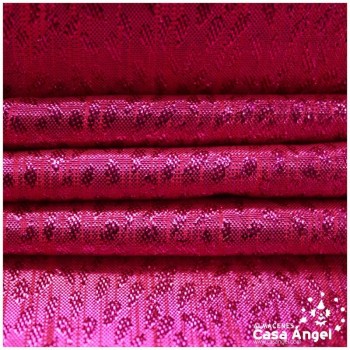 TELA TOPAZ FUCSIA TEXTURIZADA BRILLANTE 150cm