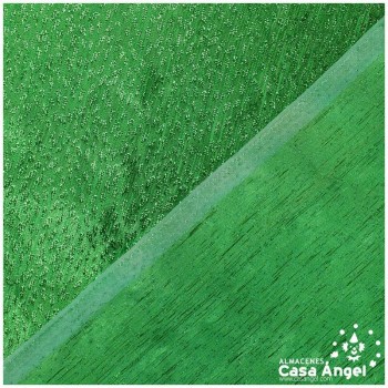 TELA TOPAZ VERDE TEXTURIZADA BRILLANTE 150cm