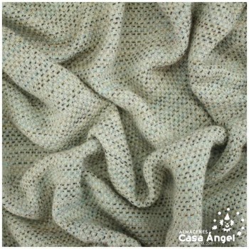 TEJIDO CHANEL LIGERO SERIE CHARLOT GRIS 150cm