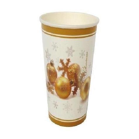VASOS BOLAS NAVIDAD