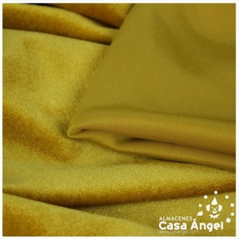 TERCIOPELO ELÁSTICO ORO150cm