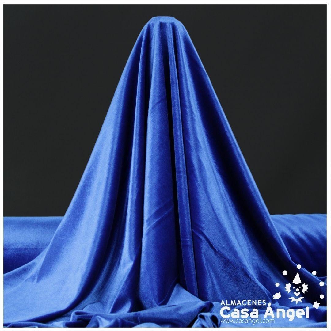 TERCIOPELO ELÁSTICO AZUL 150cm