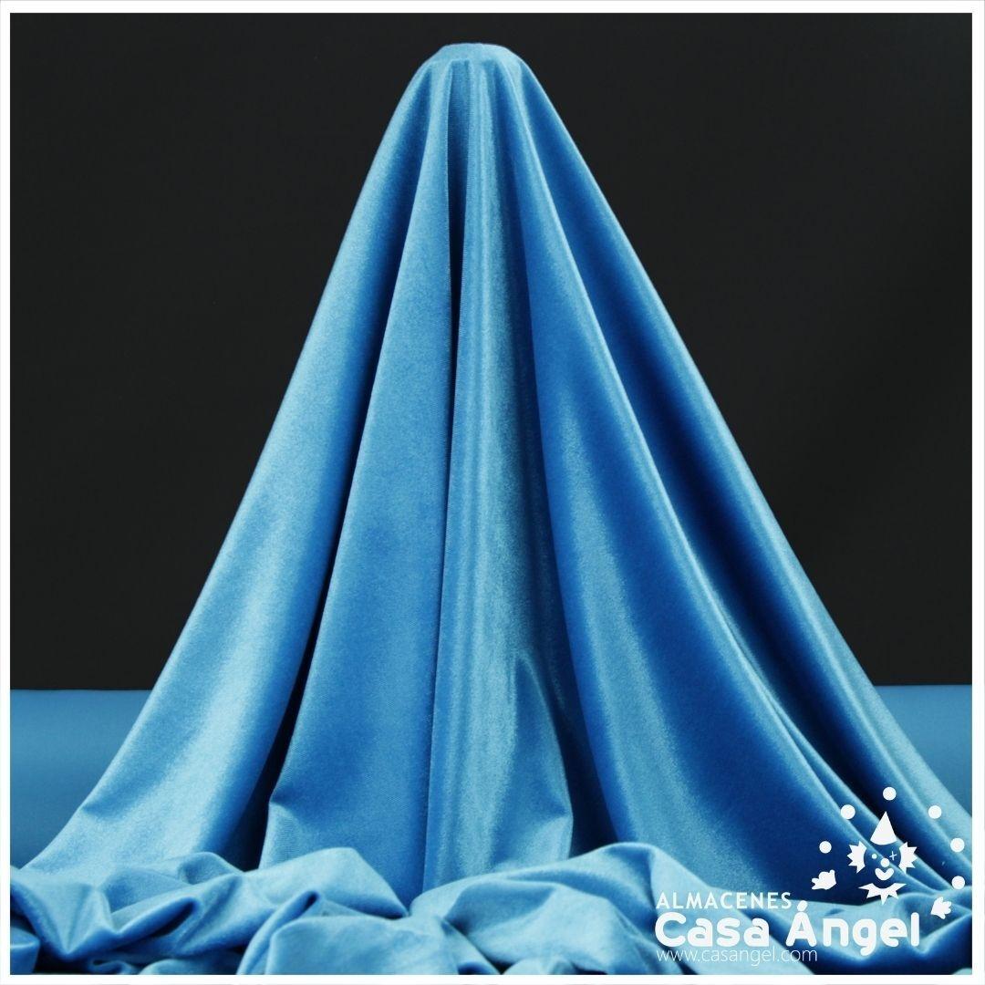 TERCIOPELO ELÁSTICO TURQUESA 150cm