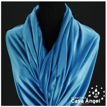 TERCIOPELO ELÁSTICO TURQUESA 150cm