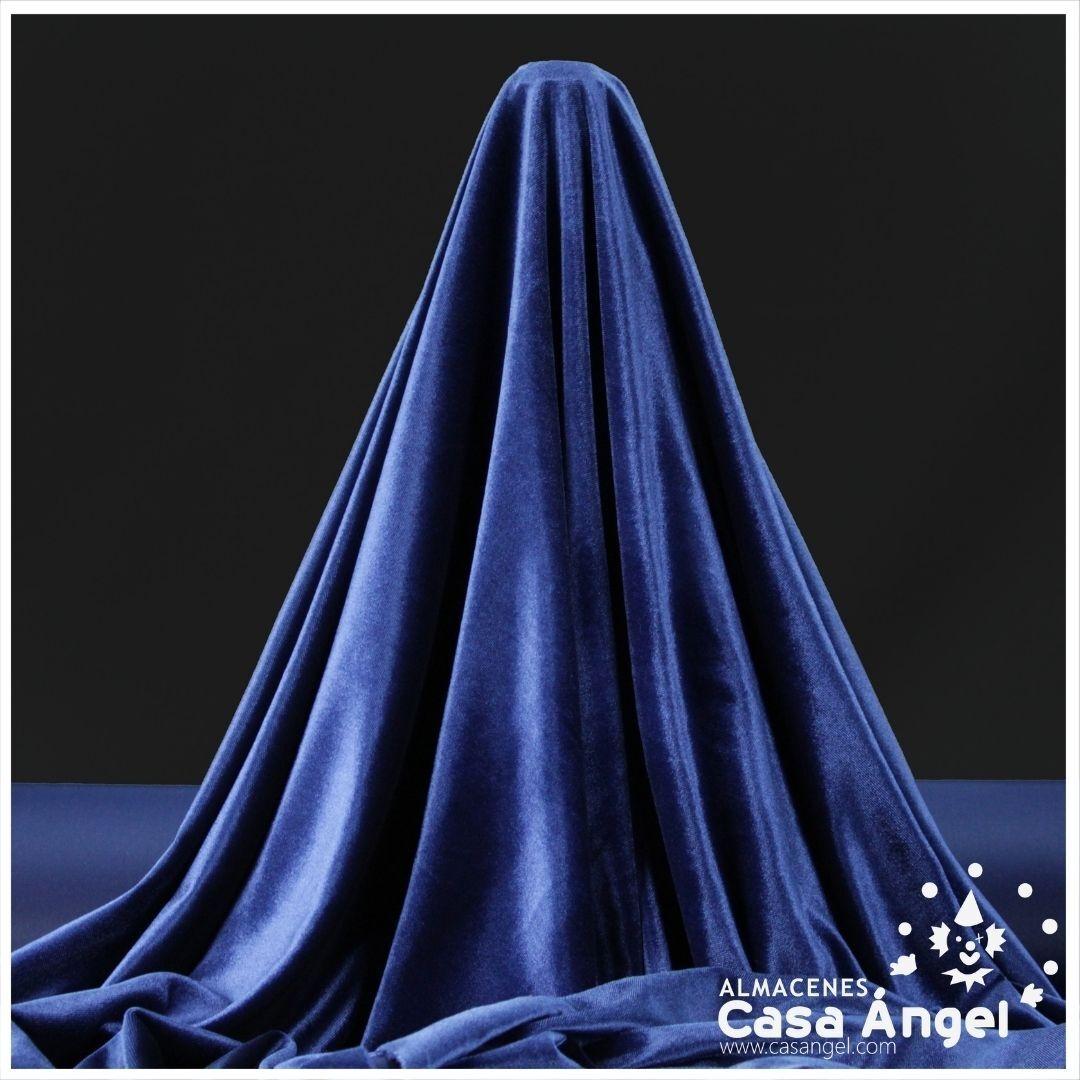 TERCIOPELO ELÁSTICO AZUL MARINO 150cm