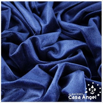 TERCIOPELO ELÁSTICO AZUL MARINO 150cm