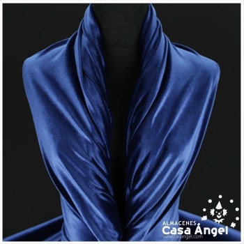 TERCIOPELO ELÁSTICO AZUL MARINO 150cm