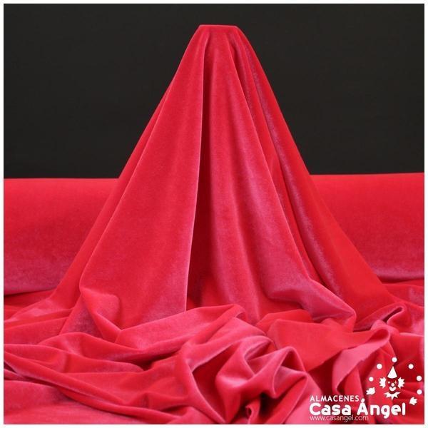 TERCIOPELO ELÁSTICO FUCSIA CLARO 150cm