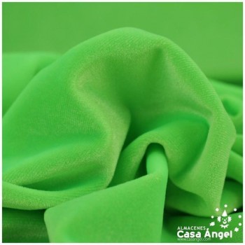 TERCIOPELO ELÁSTICO VERDE PISTACHO 150cm