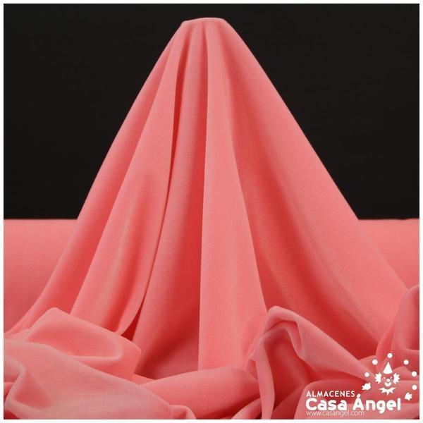 TERCIOPELO ELÁSTICO ROSA 150cm