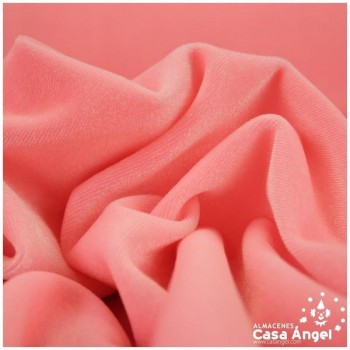 TERCIOPELO ELÁSTICO ROSA 150cm