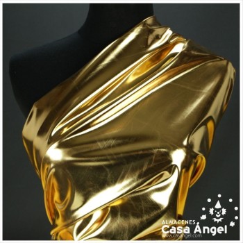 LYCRA DORADA FOIL EXTRABRILLO 150cm