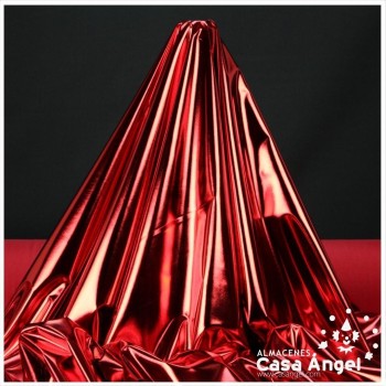 LYCRA ROJA FOIL EXTRABRILLO 150cm