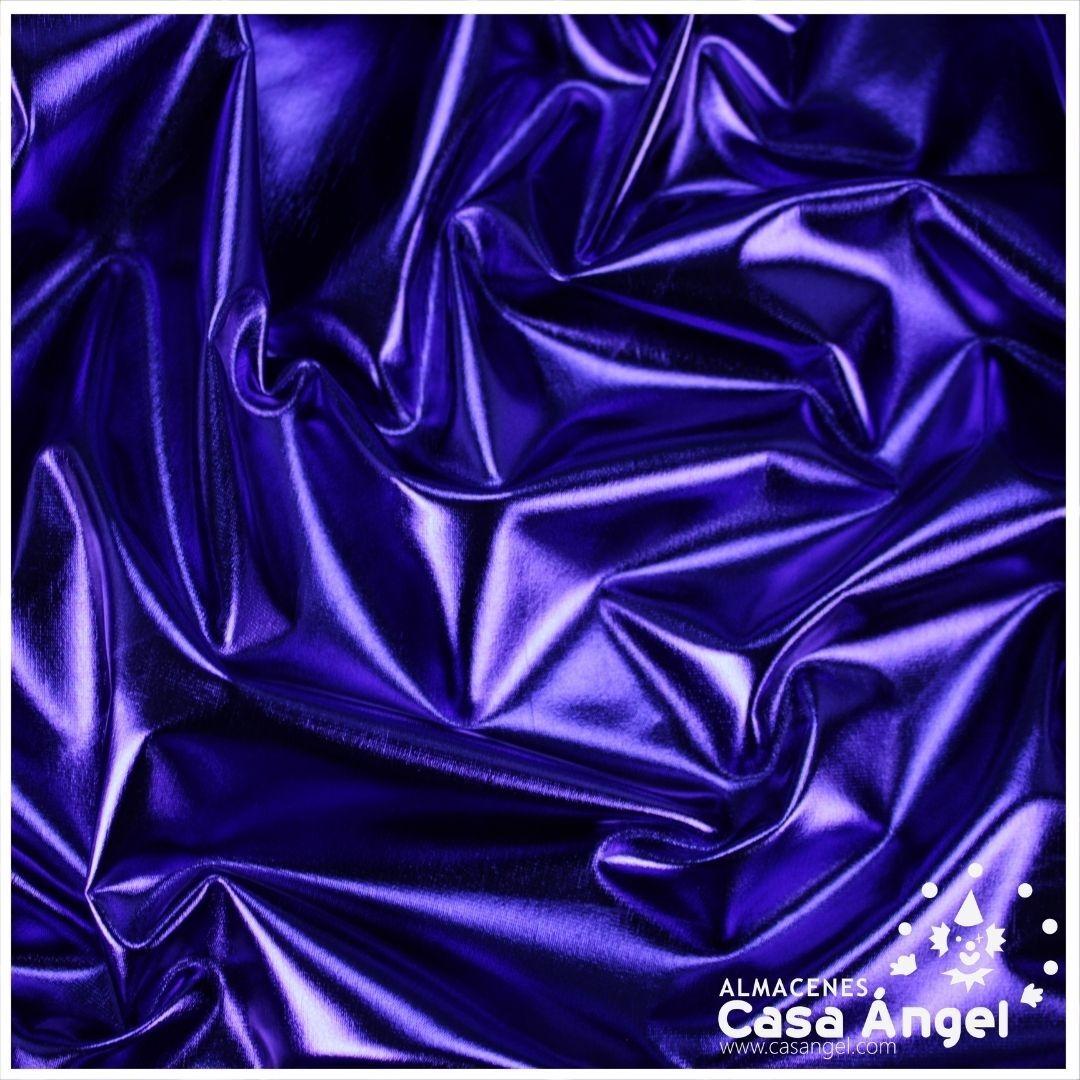 LYCRA MORADA FOIL EXTRABRILLO 150cm