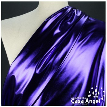 LYCRA MORADA FOIL EXTRABRILLO 150cm