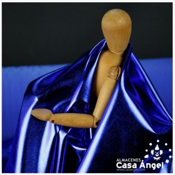 LYCRA AZULÓN FOIL EXTRABRILLO 150cm