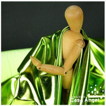 LYCRA PISTACHO FOIL EXTRABRILLO 150cm