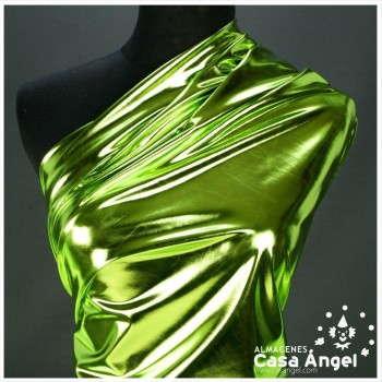 LYCRA PISTACHO FOIL EXTRABRILLO 150cm