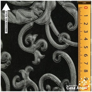 TERCIOPELO NEGRO ELÁSTICO TERMOFORMADO RELIEVE 150cm