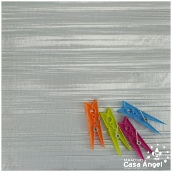 PAN DE ORO PLATEADO PLISADO EN DOBLE SECCIÓN 150cm